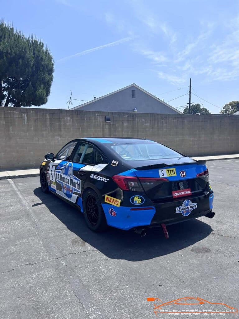 Tca Racing 2023 Honda Civic Si TCA (FE1) - Race Cars For You